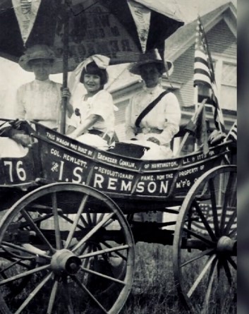 1776 suffrage wagon a