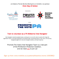 An Interfaith Civic Day of Action