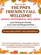 Friendly Fall Welcome